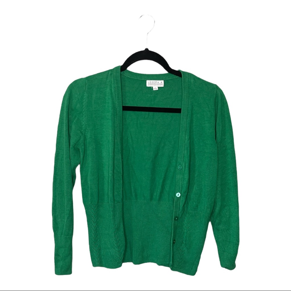 Joseph A Women’s Green Cardigan | S